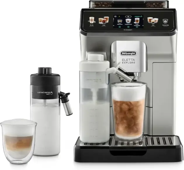 DeLonghi Eletta Explore ECAM450.65.S Café Broyeur