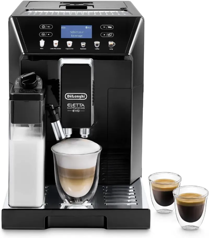 DeLonghi ECAM46.860.W Café Broyeur Eletta Evo