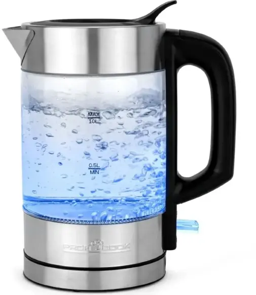 ProfiCook Bouilloire Inox 1 L 1600 W PC-WKS1229
