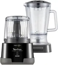 Moulinex Hachoir Mixeur Bol Verre 1000 W DP8158