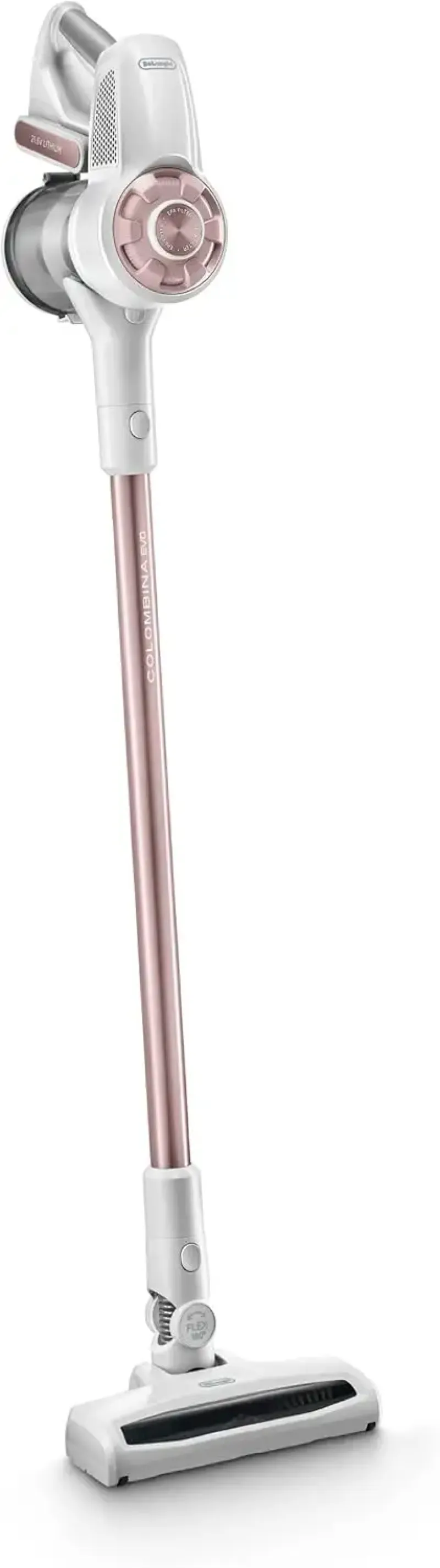DeLonghi Balai Sans Fil XLM417.WRG Blanc-Rose