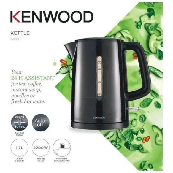 Bouilloire Kenwood 1.7L 2200W Sans Fil ZJP00