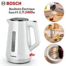 Bouilloire Bosch 1.7L Blanc MyMoment TWK1M121