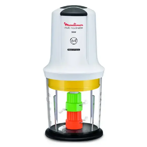 Mini Hachoir Moulinex 6 en 1 500W AT723110