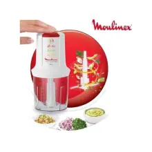 Mini Hachoir Moulinex 3 en 1 400W AT710