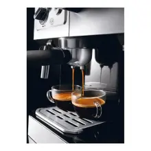 De'Longhi BCO421.S Machine à café 2-en-1, Noir, Métallique