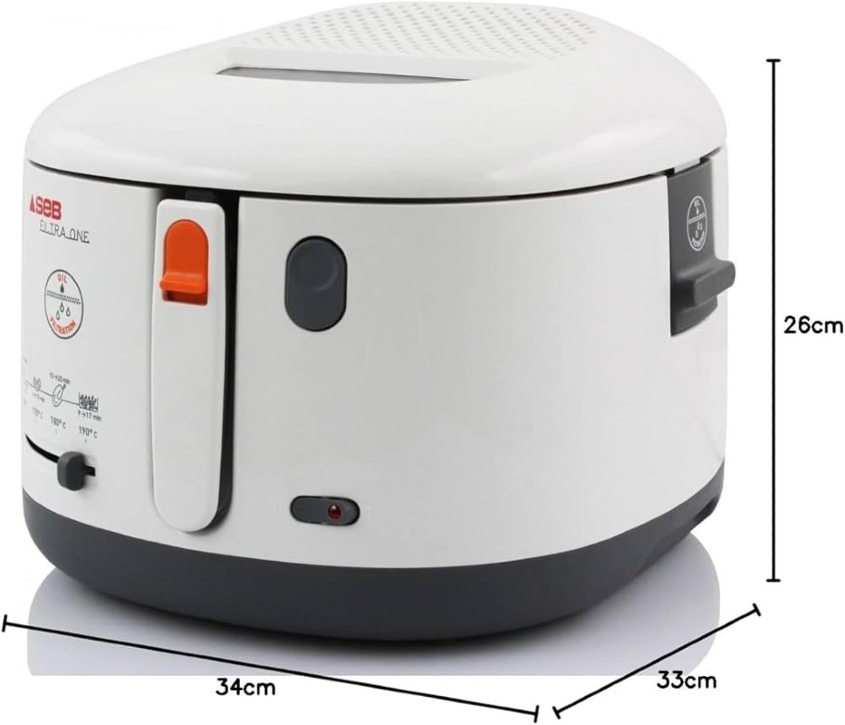 Seb filtra one friteuse a huile ff1621-1.2kg