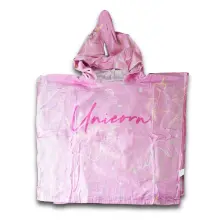 Serviette de Bain avec Chapeau Bébé fille