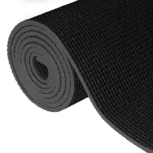 Tapis De Yoga 7Mm 173 X 61 Cm-Noir
