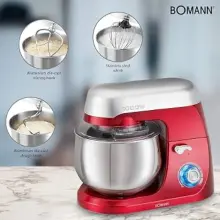 Bomann  KM 6009 CB Pétrin robot pâtissier 1000W 5L