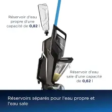 Bissell aspirateur balai laveur  3 en 1 C6 3566N