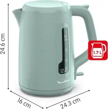 Moulinex morning plus bouilloire électrique 1.7l by2m1310