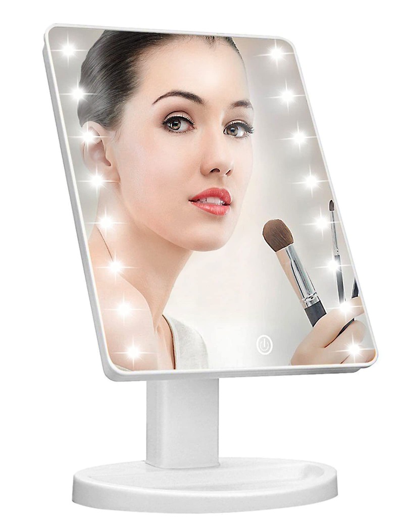 Miroir à LED de maquillage à 16 lumières