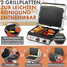 Panineuse Grille-viande proficook pc-kg1264