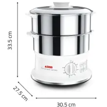 Seb  Cuiseur vapeur VC145100 Capacité bol 6 L Minuteur