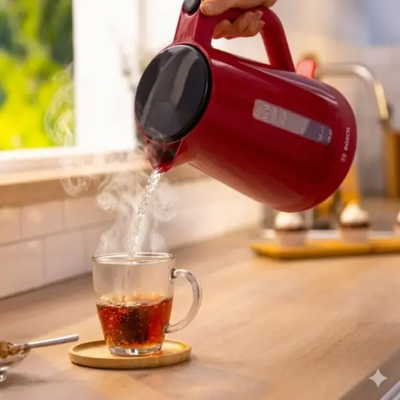 Bosch  Bouilloire TWK1M124 Rouge MyMoment 1.7L 2400W