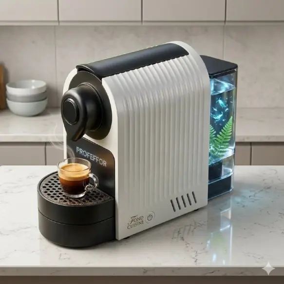 Protefal Machine à café Capsule 1400W EM-201C Blanc