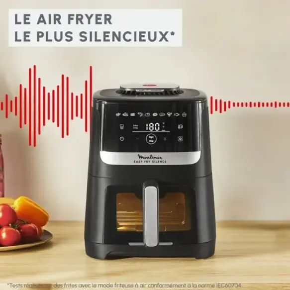 Moulinex Friteuse Easy Fry Silence 5L  Air fryer EZ552DF0