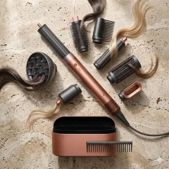 Dyson Airwrap Co-anda2x multistyler  sèche cheveux BRONSE