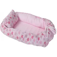 Bebekevi Lit de Couchage Bébé Rose BEVI 1035