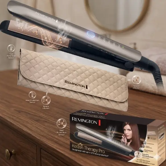 remington lisseur keratin therapy pro s8590