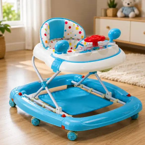 Coxi Trotteur Pousseur balançoir  Bébé 5 en 1
