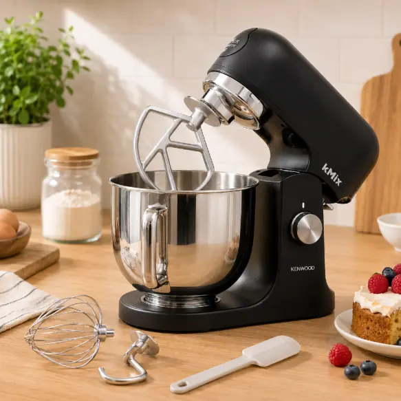 Kenwood Pétrin robot pâtissier 1000W 5l KMIX KMX751ABK Noir