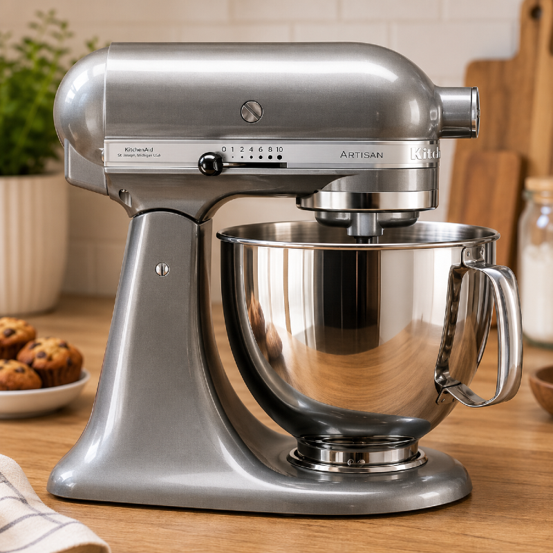 KitchenAid petrin artisan robot pâtissier 4.8L 5KSM125