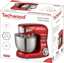 Techwood  TRO-1055 pétrin 5L robot pâtissier 1000W