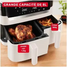Moulinex friteuse airfryer soleil ivoir EZ901AF0 8.3L