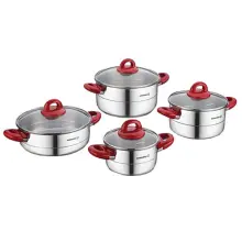 SERIE DE CASSEROLE KORKMAZ 8 PIECES A1087-2