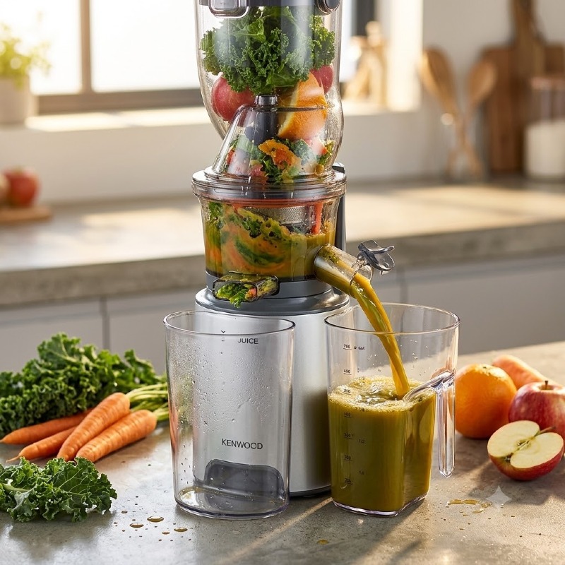 Kenwood Extracteur de jus 1,3 L 150 W Argent - JMP601WH