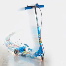 Trottinette Cars Enfants 3 roues  avec frein a main aluminum
