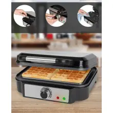 Proficook  Gaufrier Inox 1000W PC-WA1240