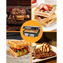 Proficook  Gaufrier Inox 1000W PC-WA1240