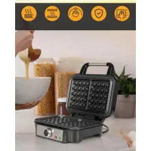 Proficook  Gaufrier Inox 1000W PC-WA1240