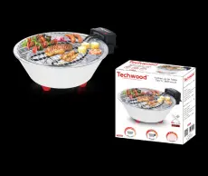 Techwood Barbecue electrique TBQ-801 Blanc