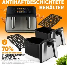 Proficook PC FR 1287 friteuse airfryer 8 litres