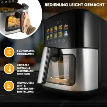 ProfiCook PC FR 1286 H friteuse Airfryer 6.5litres