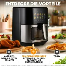 ProfiCook PC FR 1286 H friteuse Airfryer 6.5litres
