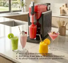 Techwood TSLU-2066 Machine à Slushy & Granita 1.5 Litres