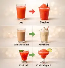 Techwood TSLU-2066  Machine à Slushy & Granita 1.5 Litres