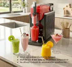 Techwood TSLU-2066  Machine à Slushy & Granita 1.5 Litres