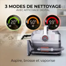 Techwood TAN-7055V Nettoyeur  Détacheur Vapeur