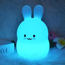 Veilleuse d'Enfant Lampe de Chevet Blue