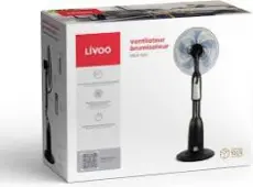 Livoo Ventilateur de brume d'eau DOM388
