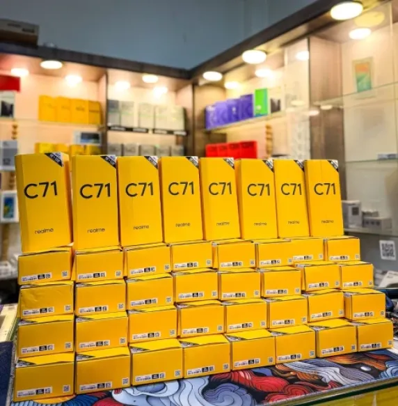 REALME C71 128GB 4GB Avec Chargeur 45W CE Européen 1 ANS GARANTIE