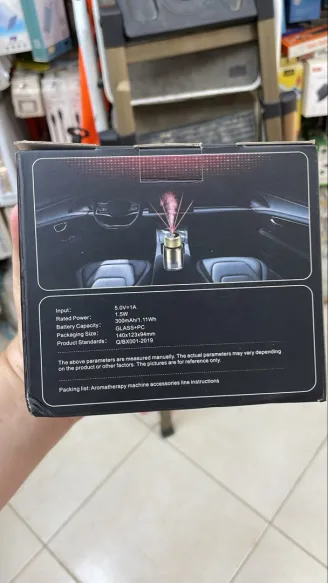 Diffuseur Voiture Aromathérapie Projecteur LED Étoilé