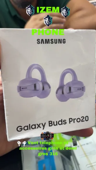 Écouteurs Sans Fil Clip-On Galaxy Buds Pro20 - Violet