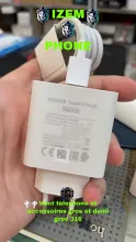 Chargeur Secteur Honor SuperCharge 66W avec Câble USB-C (Max 66W)